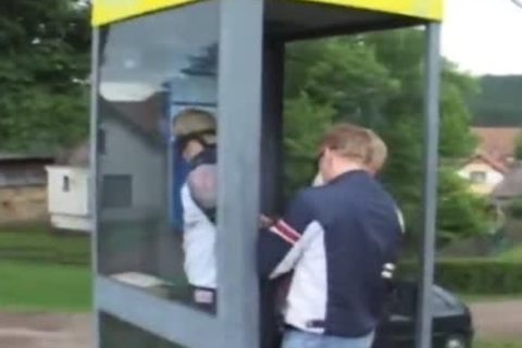 Blindfolded boyz Take It In The throat And butthole By A Cop