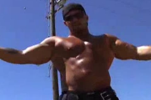 filthy Adam Reich Massaging His 10-Pounder