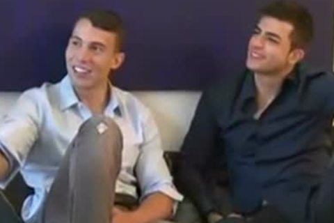 Non-stop boyz Splitting On The couch After arse nailing