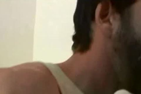 Straight Hunk getting his lengthy penis sucked in a Motel