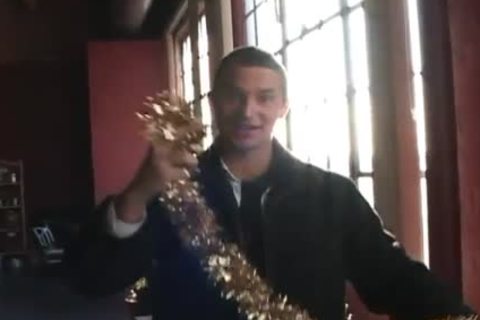 Santa Is going to Make It Snow From His cock