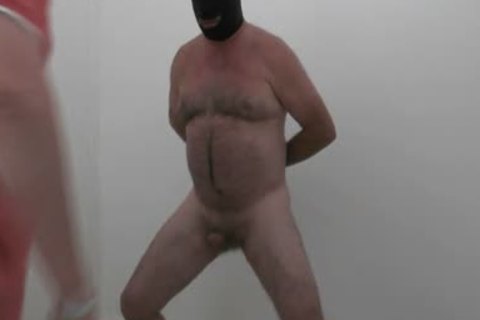 disrobes in nature's garb And Requests Balls To Be Kicked