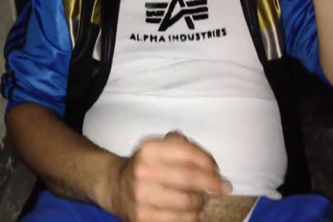 Horney In Garage - out of sperm