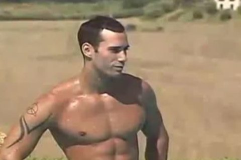 lewd Bodybuilders Outdoor pound