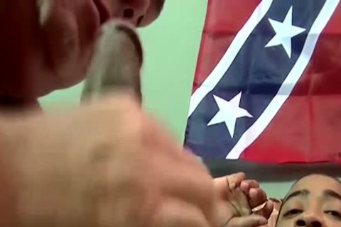 excited Token loves Ramming His large 10-Pounder On mouth And anal