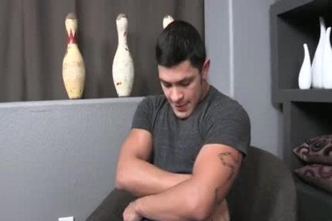 Athletic brunette masturbation