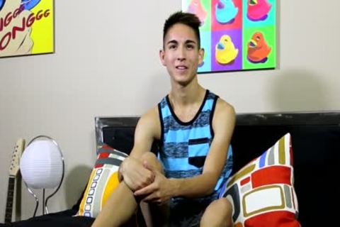 tasty Steven Peters Jerks Off His lengthy beefy teen penis