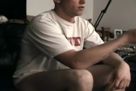 Gulping Straight lad Marshalls cum