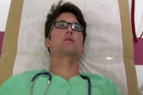 Doctor Masturbates dudes penis homosexual Getting In Ubercute And deep Inwards