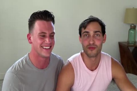 Straight lad tempted By slutty homo lad For slutty College Sex. First Timer!