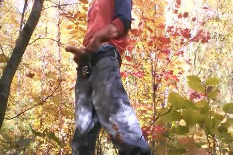 nasty, Autumn Forest, And I With My cock!