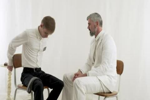 Hung Priest Barebacks juicy Church chap