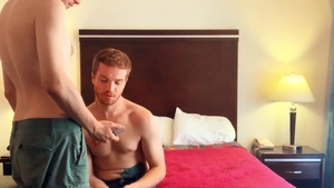 DrillMyHole: American Dacotah Red throat fucking in the bed