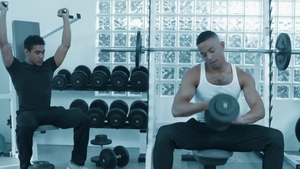 NoirMale.com: Athletic Zario Travezz blowjob cum