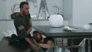 Noir Male: Pheonix Fellington escorted by Max Adonis rimjob