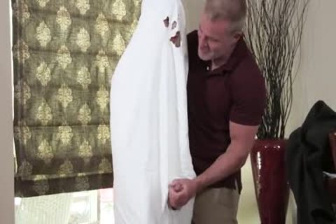 FD - older man's Ghost costume - Dale Savage & Josh Cannon