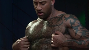 RagingStallion - Daymin Voss alongside Michael Roman group sex