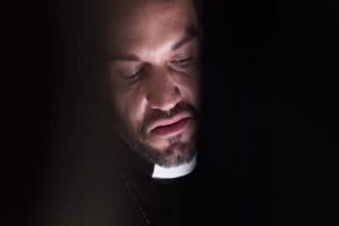 Religious Virgin Ryan Jacobs Confesses To Father Dale Kuda he wants dicks