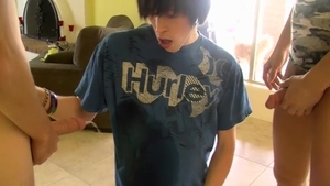 Emo guy gets A Hosedown! - Dustin, Trevor, Tyler, Rad And Ian