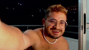 lovely Latino Jerks Off On His Balcony CAM4 Male