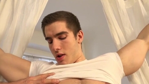 Fit pecker receives Restrained, Edged And anal Play Until humongous orgasm