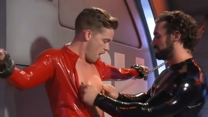 Latex Catsuit Superhero Captured And slammed