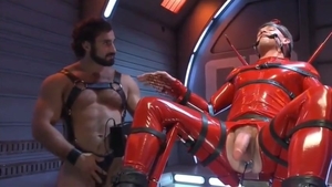 Latex Catsuit Superhero Captured And slammed