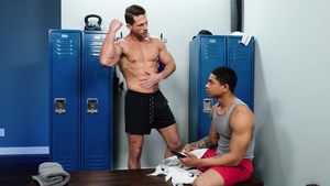 Next Door Originals: Interracial Tension Builds at the Gym