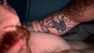 straight Tatted charming Ginger Stached POV (Ladies merely web camera)