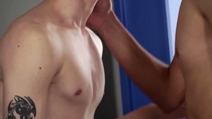 Exotic Nights: When Two Men Share a Big Dildo