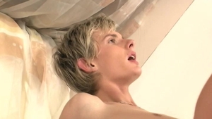 Stud trio in an epic facial cumshots scene