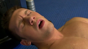 Next Door Male: Push Ups, Anal Beads, and a Hard Cock