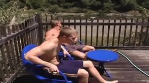 Mason Wyler: Muscle vs. Tone: Two men share heat