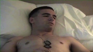 Active Duty: Wanking Wild with Marine Hunk