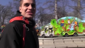 Czech Hunter: A Theme Park Stunt: Undie Hunting Escapades