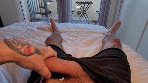 AmateurGayPOV: Gymburger's Secret Shower Activity