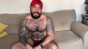Men Over 30: Tatted Tattoo Master's Solo Fun