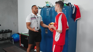 Next Door Taboo: Interracial Jocks in a Tight Spot