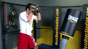 Next Door Male: Masturbating Fox in the Gym