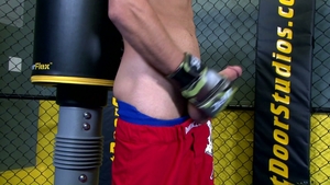 Next Door Male: Masturbating Fox in the Gym