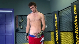 Next Door Male: Masturbating Fox in the Gym