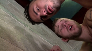 Men Over 30: Hans Lying Back Enjoying Their Warm Cum Gifts