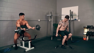 Sean Cody: Threesome Frenzy in the Weightlifting Area