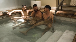 Men in Heat at the Spa