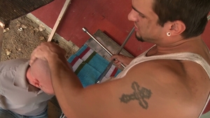 Men: Blowjob Deep Throat Discipline Gagging Piercing Tattoo