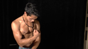 Flexing Muscles and F*cking Hard in a Casting