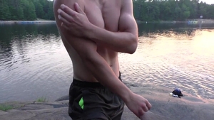 Untamed Elegance of Outdoor Life - Posing & Flexing for You
