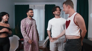 Men: Sneaky Blowjob Before The Big Reveal