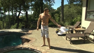 Next Door Male: Poolside Solo Adventure with Spencer Reed