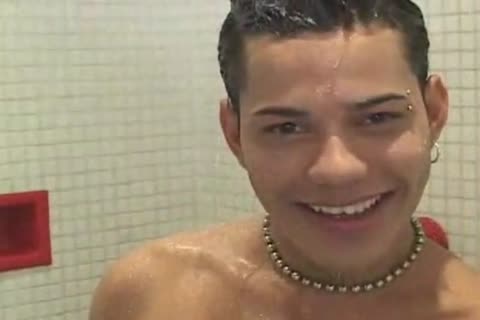 tasty Brazilian three-some nailing Hard After Workout